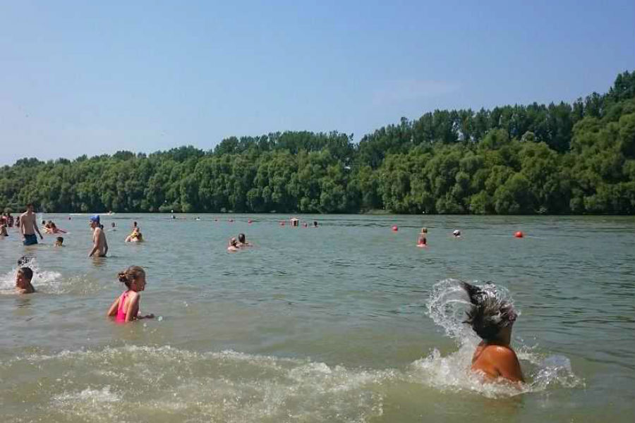 Dunabogdány strand vízminőség