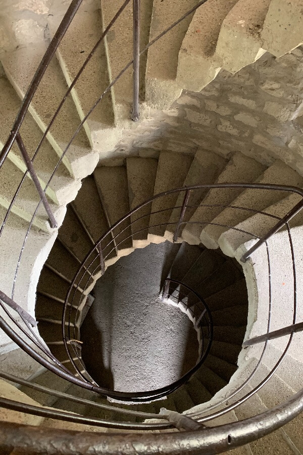 Zsitvay-kilátó lépcső