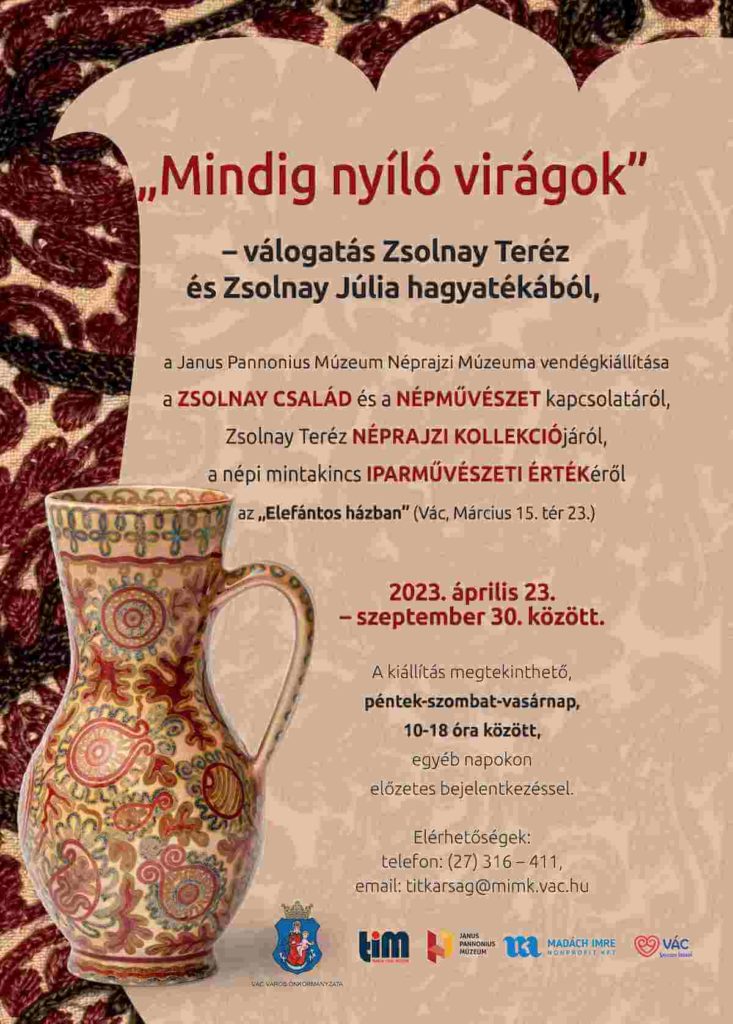 Zsolnay kiállítás Vác